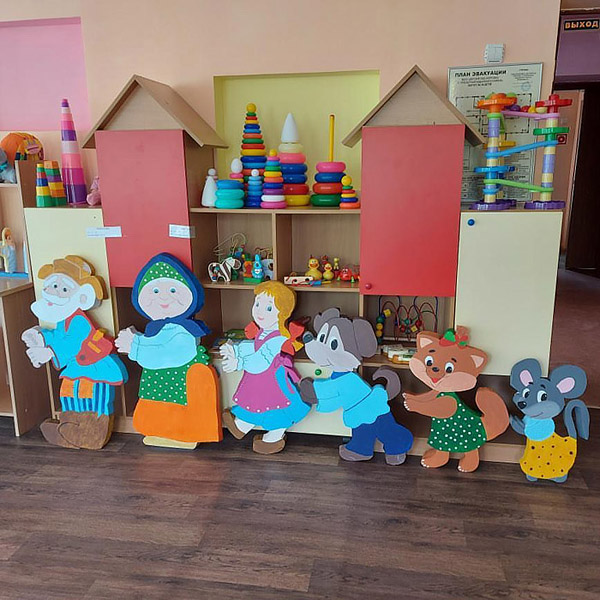 Фигуры из русской народной сказки из пенопласта