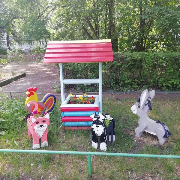 Животные из пенопласта